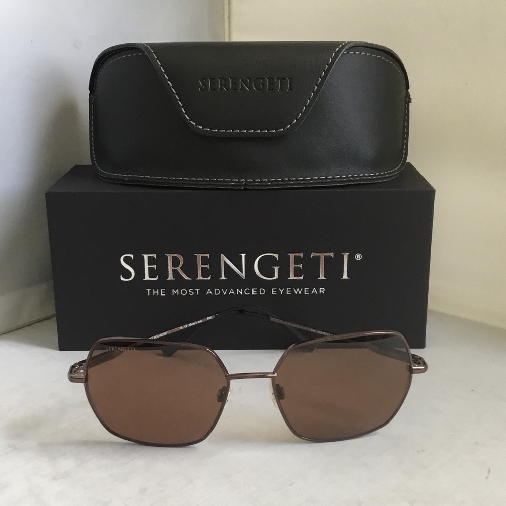 Serengeti Loy Polarized Sunglasses with Black Case